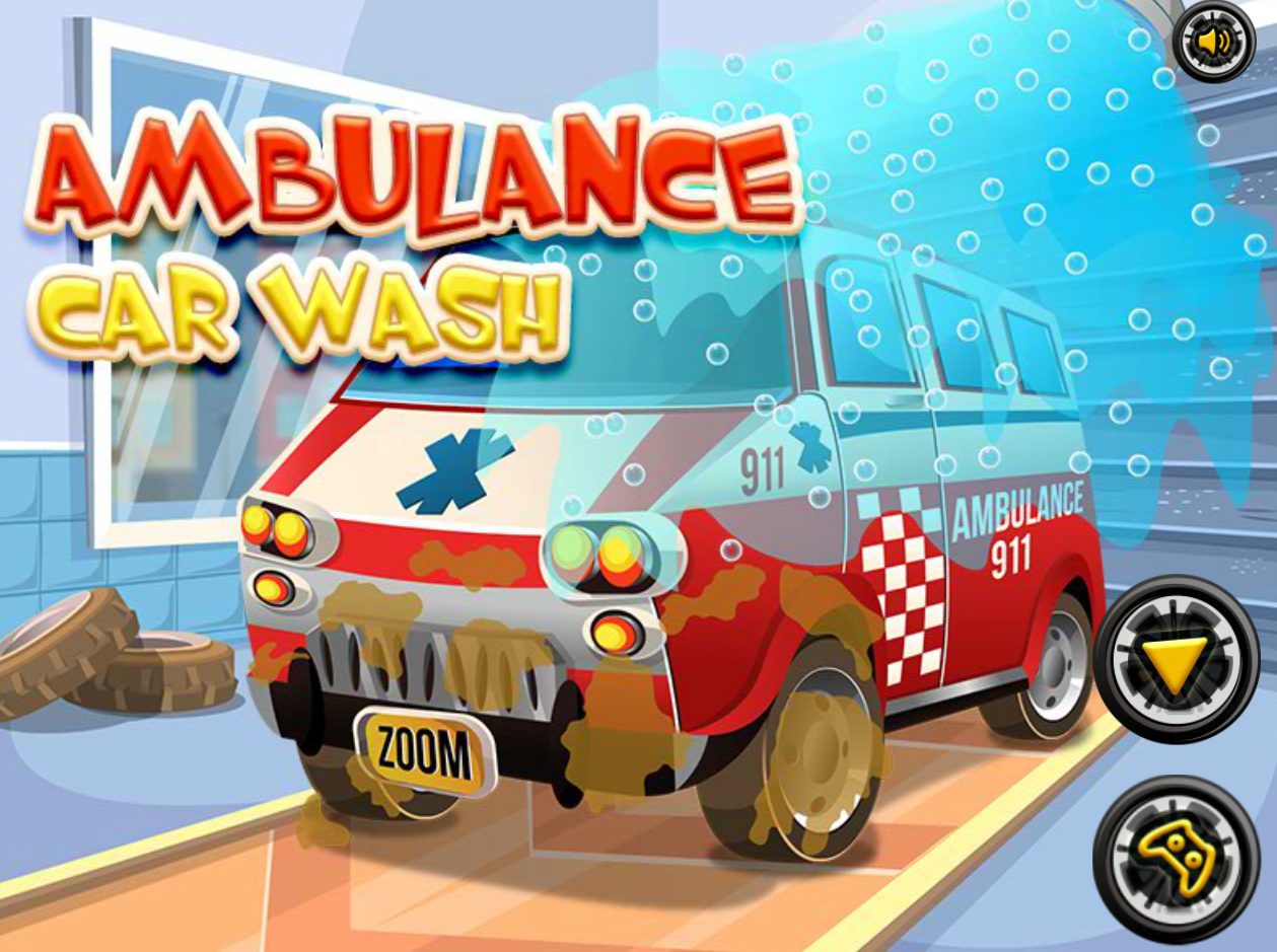 Ambulance Car Wash HTML5 Game by Dominicious CodeCanyon